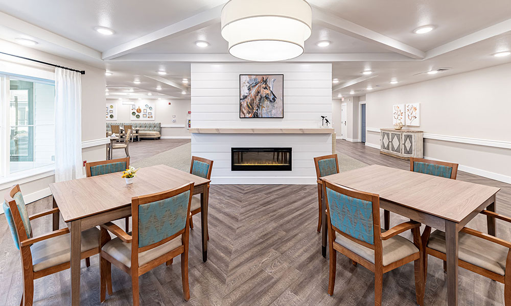 Cloverland Park Senior Living, common area