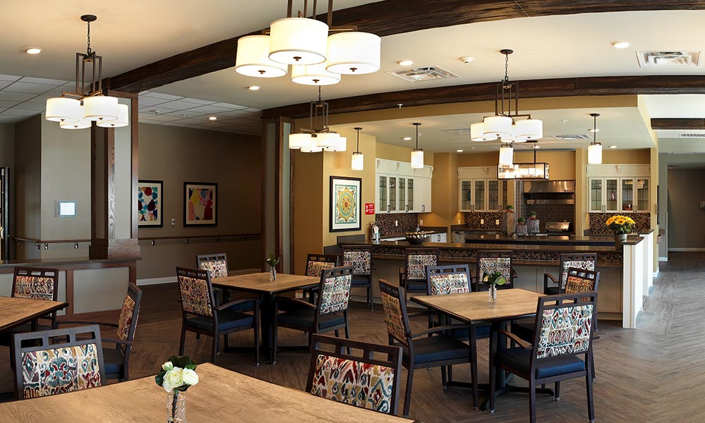 Photo of the dining room of Ignite Medical Resorts, Kansas City, MO